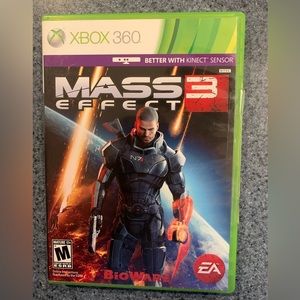 Mass Effect 3 Xbox 360 game (used)